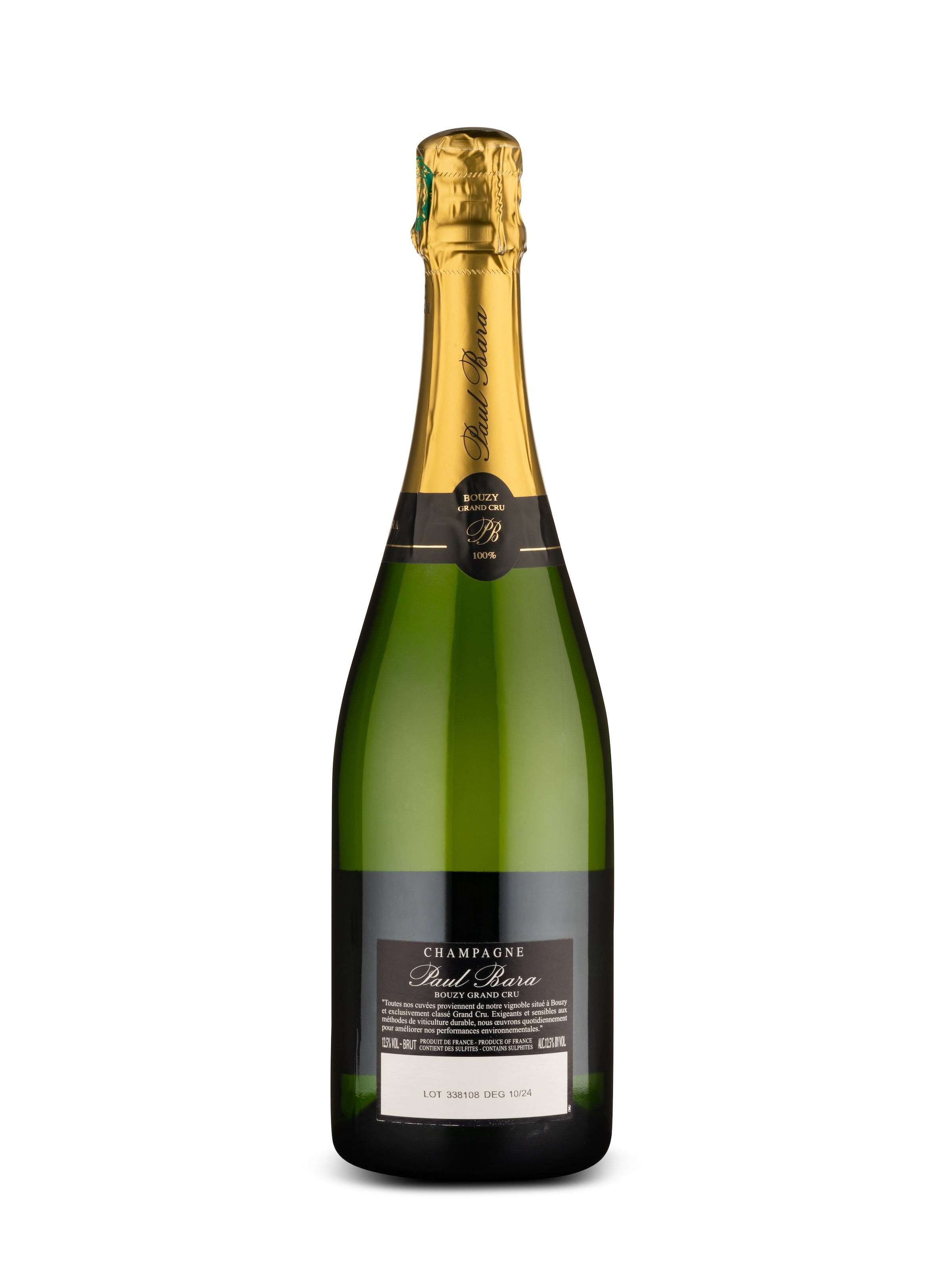 Paul Bara - Grand Cru Millésime 2018 - Brut